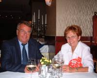 Ehefrau Bärbel Koch teilt das Hobby ihres Mannes