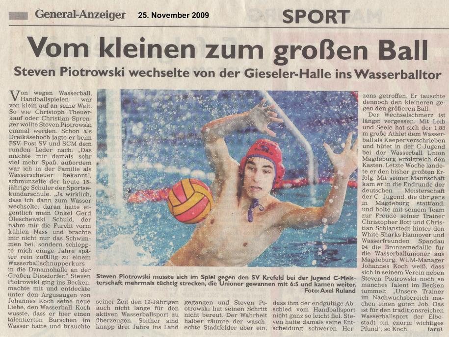 Vom kleinen zum groen Ball