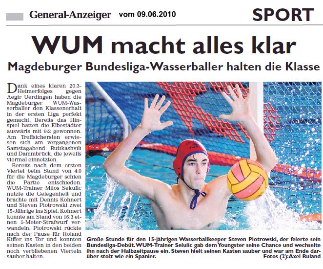 WUM macht alles klar