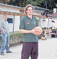 SCM-Stammspieler in der Wasserball-Bundesliga: Daniel Bott schl�pfte in die Trainerrolle. Fotos (3): Yvonne Heyer