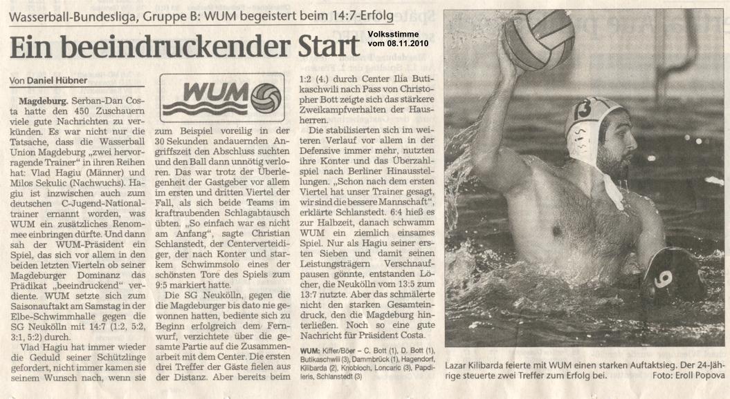 Ein beeindruckender Sieg