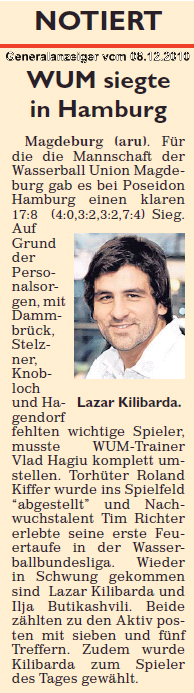 WUM siegte in Hamburg