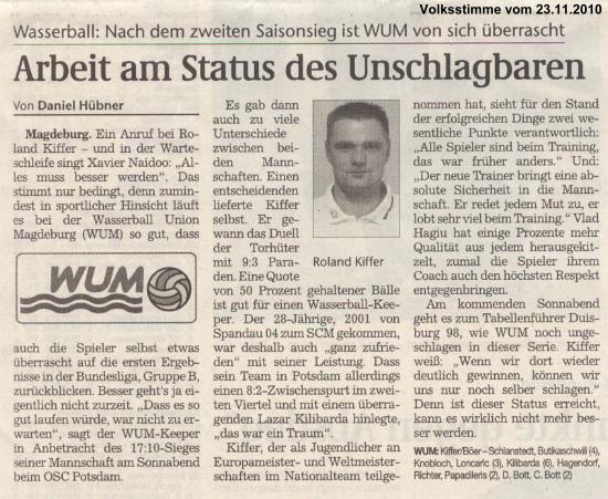 Arbeit am Status des Unschlagbaren