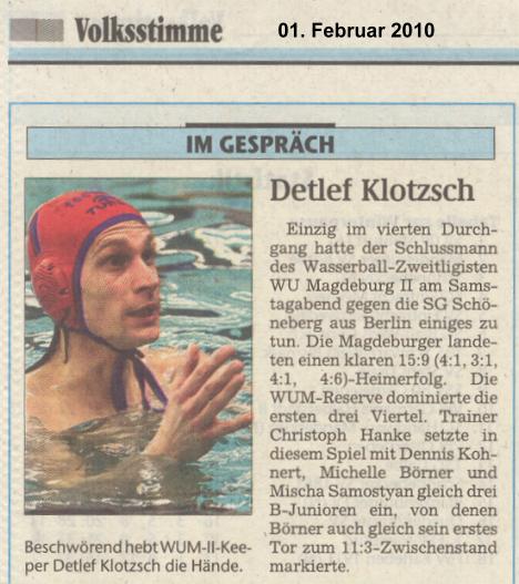 Im Gespr�ch: Detlef Klotzsch