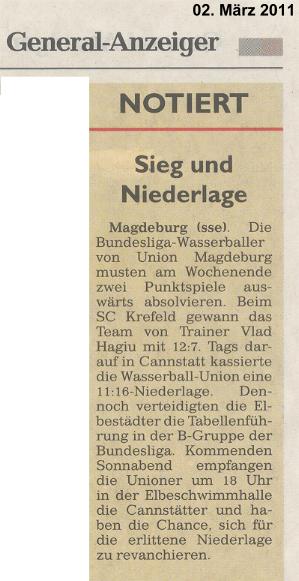 Sieg und Niederlage