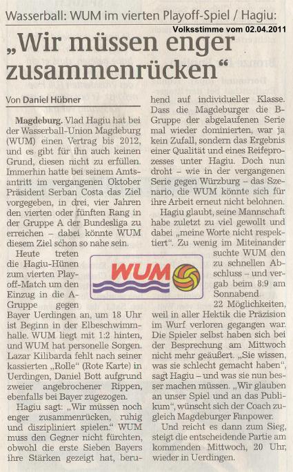 Wir m�ssen enger zusammenr�cken